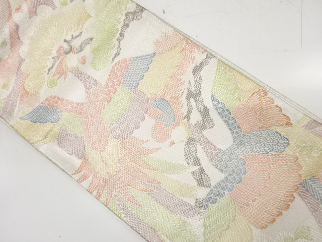 JAPANESE FUKURO OBI / SAGANISHIKI / WOVEN PHOENIX